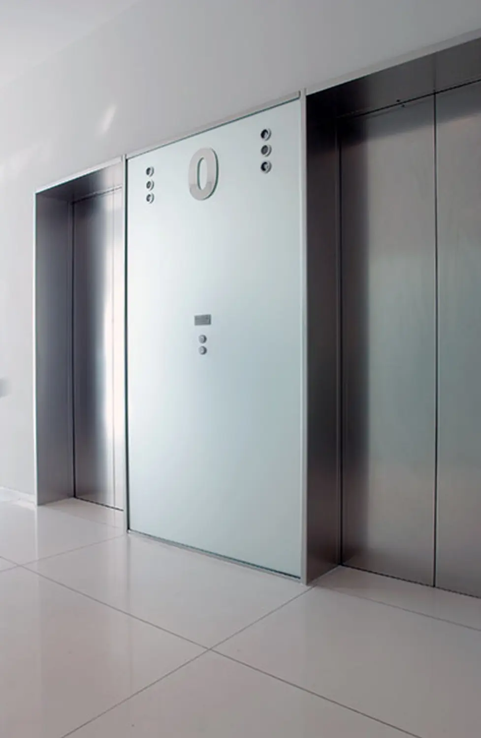 Ein moderner Aufzug von DS Elevators